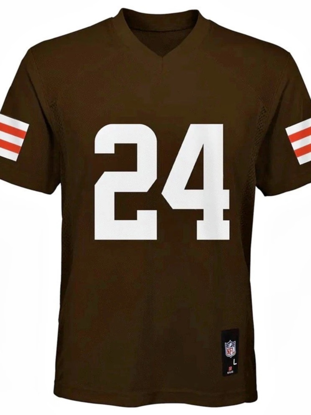 NFL football Nick Chubb #24 jersey Cleveland Browns youth large 14/16 lk new